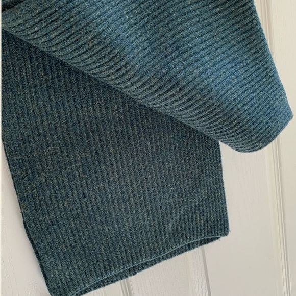 Topman Premium Ribbed Wool Scarf - Picture 4 of 7